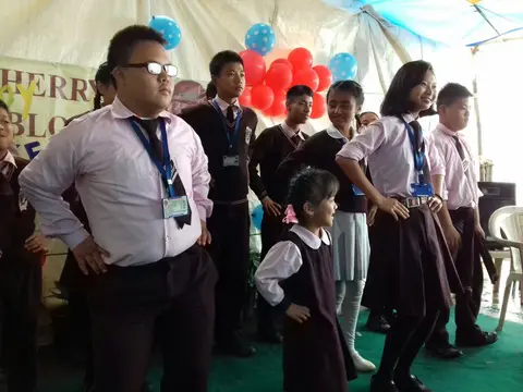 ACTION SONG BY CWSN STUDENTS 