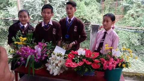 WINNERS OF FLOWER COMPETITIONS 