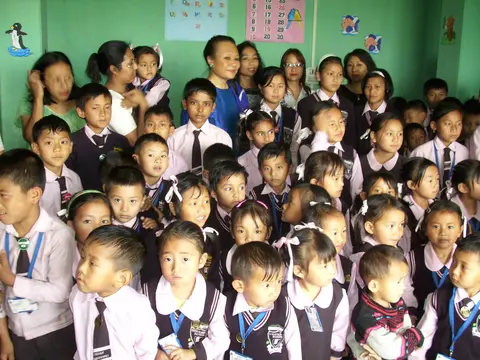 MADAM BANUO Z. JAMIR VISIT TO THE SCHOOL