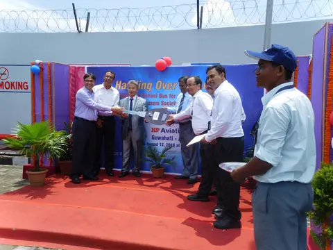 HANDING OVER THE KEY