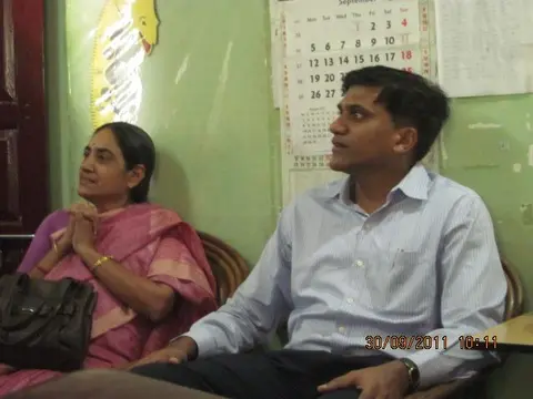 MR RAM KUMAR FROM NIMH VISIT THE SCHOOL