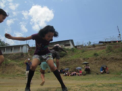 HIGH JUMP IN ACTION