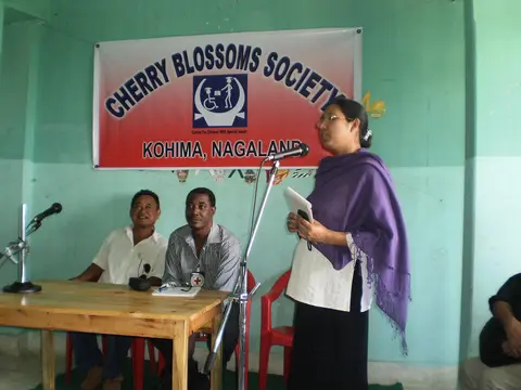 MS PURNIMA KAYINA GREETS THE GUEST