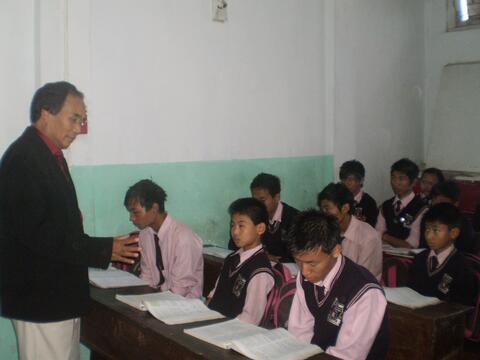 MR DEO INSPECTION IN THE SCHOOL