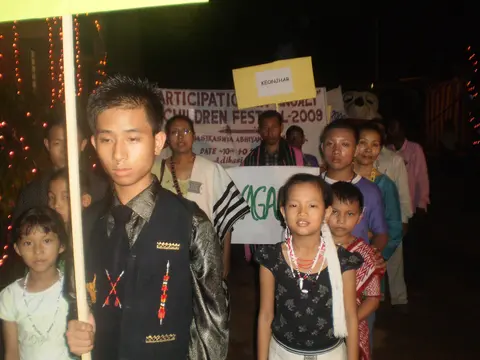 PARTICIPATING THE RALLY REPRESENTING NAGALAND