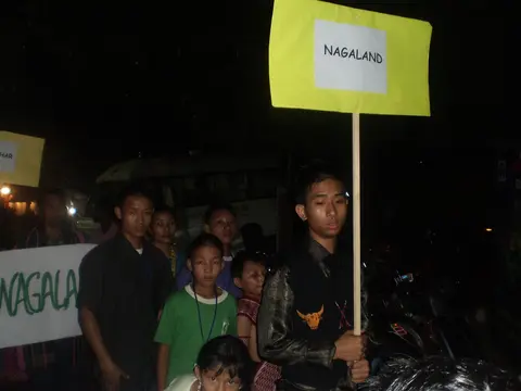 PARTICIPATING THE RALLY REPRESENTING NAGALAND