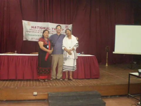 A MOMENT WITH MIKE - VSO VOLUNTEER  OF NATIONAL TRUST